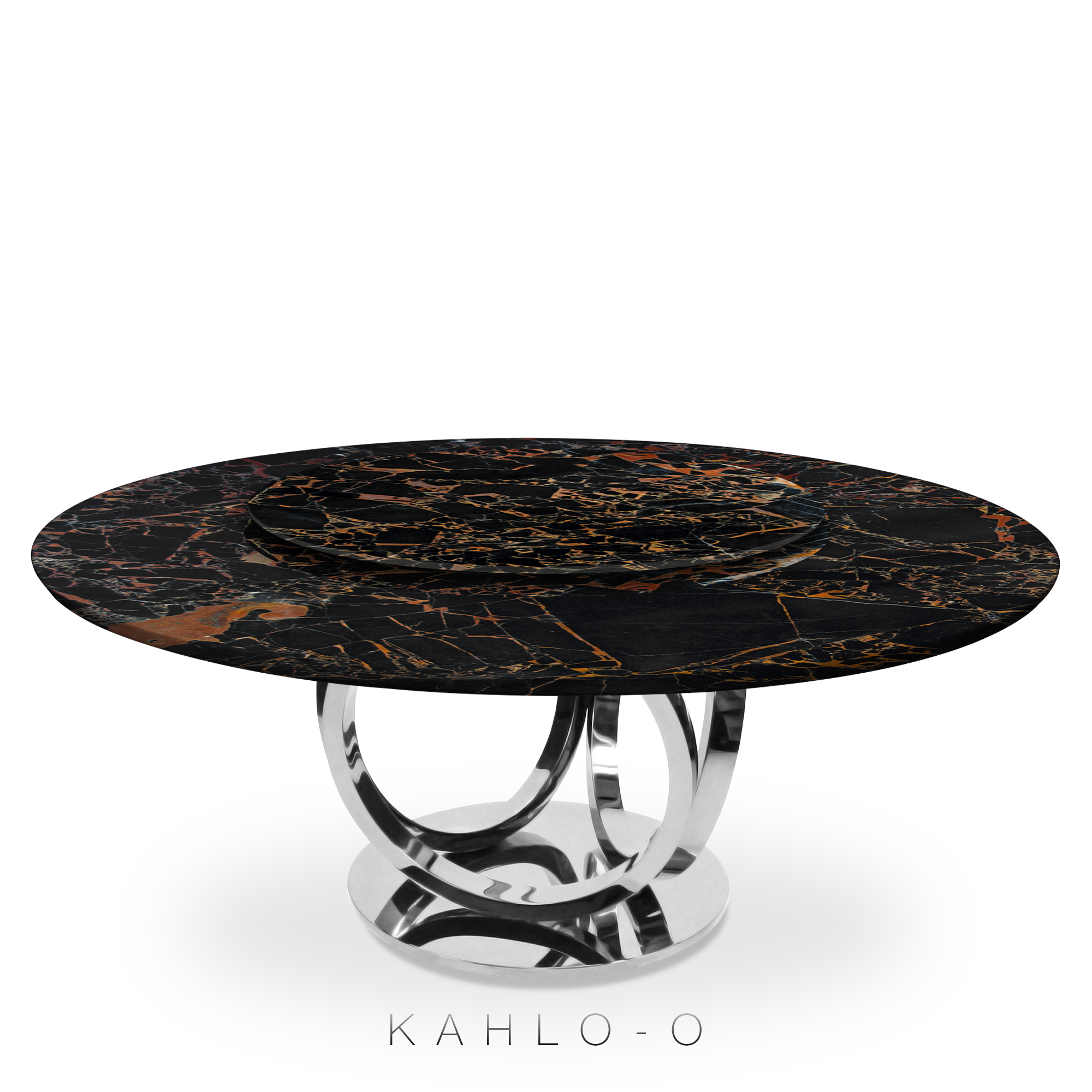 Kahlo O | Art Series | Decasa Marble Marble Dining Table