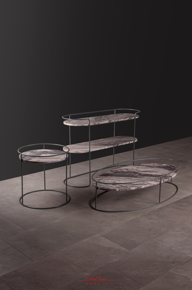 Gabo | Marble Coffee Table | Decasa Marble Marble Dining Table