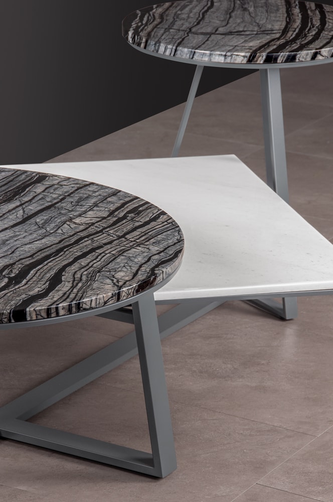 Naito | Marble Coffee Table | Decasa Marble Marble Dining Table