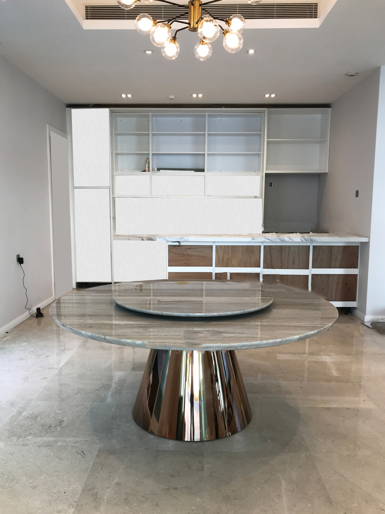 Belluci Palisandro | Marble Dining Table | Decasa Marble Marble Dining Table