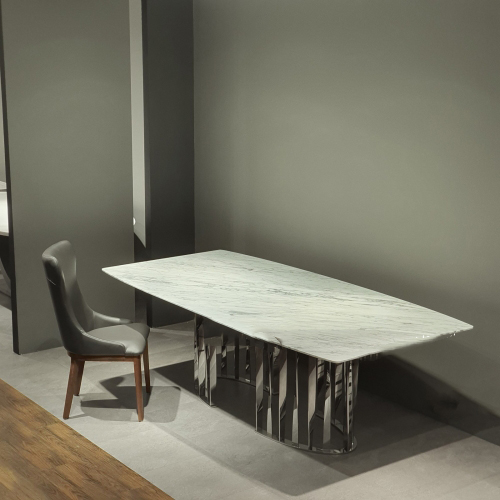 Kuma Statuario | Marble Dining Table | Decasa Marble Marble Dining Table