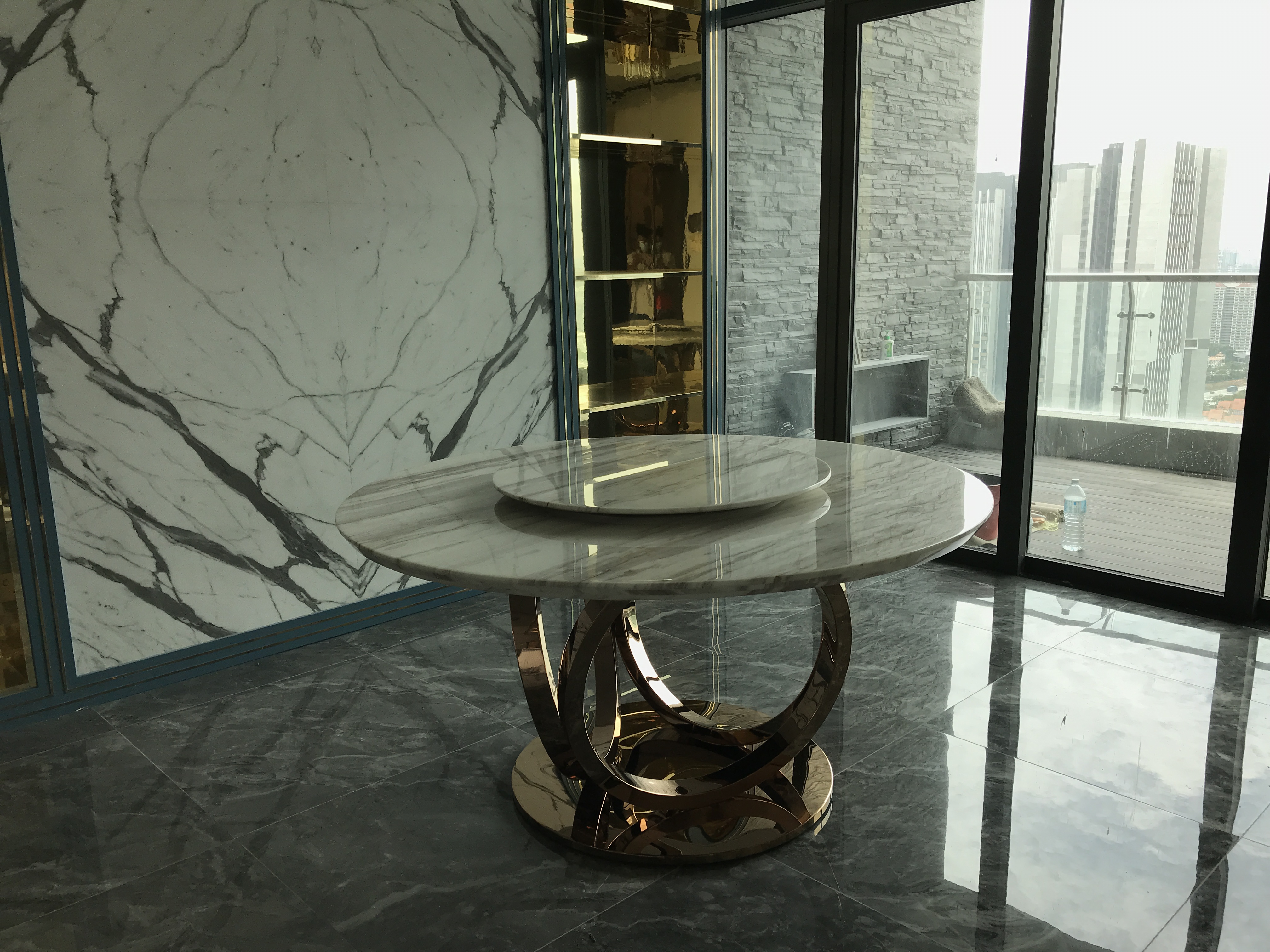 Kahlo O Volakas | Marble Dining Table | Decasa Marble Marble Dining Table